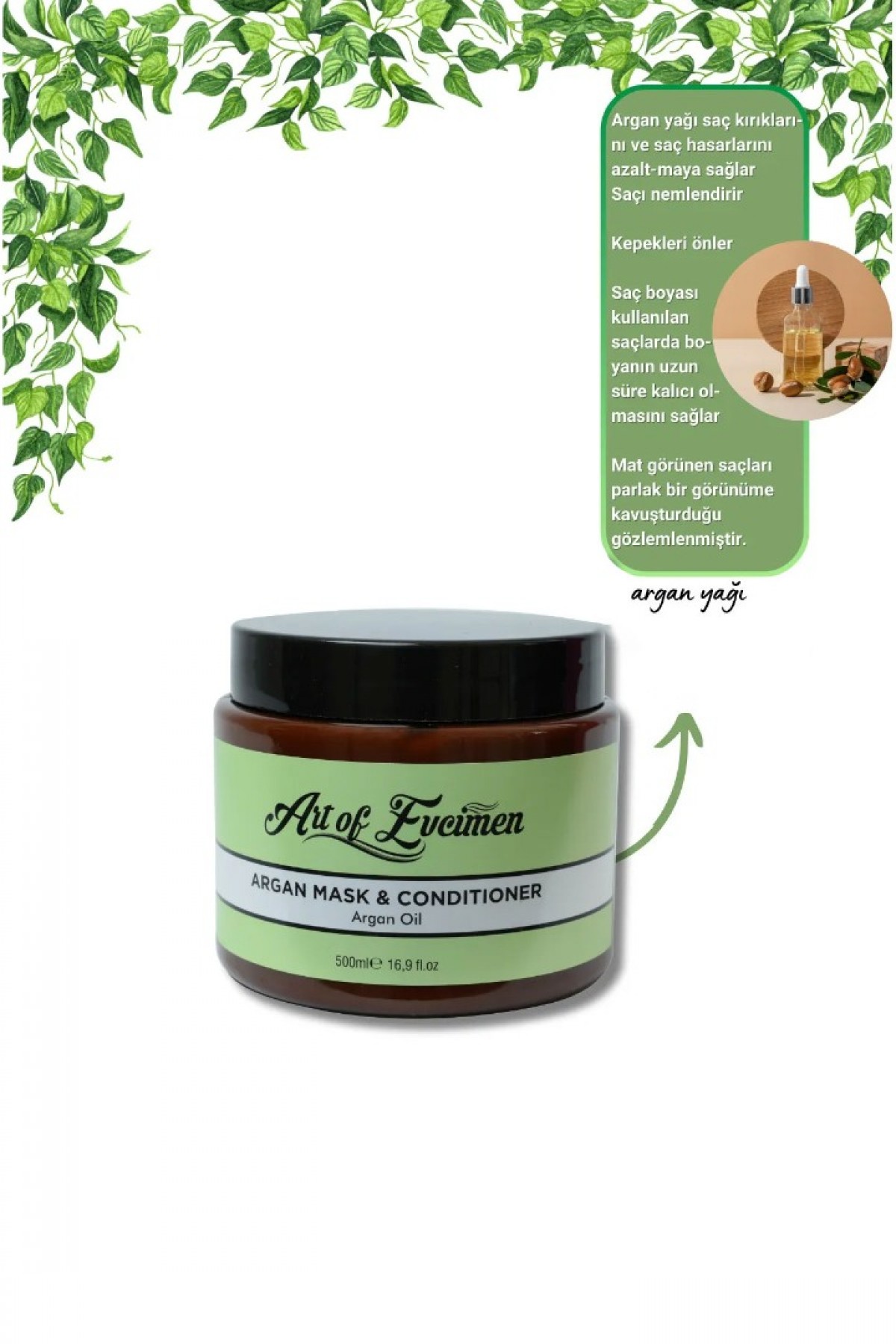 Tüm Saç Tipleri İçin Maske & Krem 500 ml